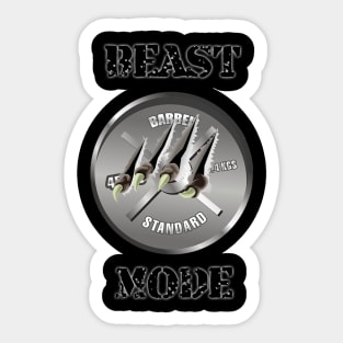 Beast Mode Sticker